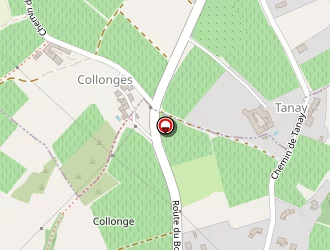 Carte de Thivin à Légny