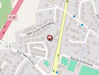 Carte de Sénamaud Claire à Limoges