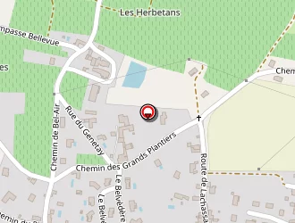 Carte de Les Tilleuls à Lucenay