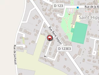 Carte de L'escale à Saint-hippolyte