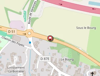 Carte de Perol Coralie à Quincieux