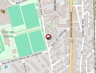 Carte de Le Jonathan's à Annecy