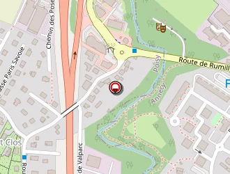 Carte de Ang à Poisy