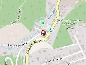 Carte de Icd Le Cantalou à Châtelguyon