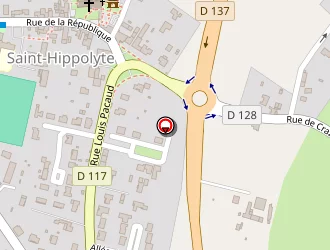 Carte de Dépann'electro à Saint-hippolyte