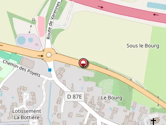 Carte de Saône Carp à Quincieux