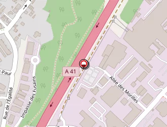 Carte de Coaset à Meythet