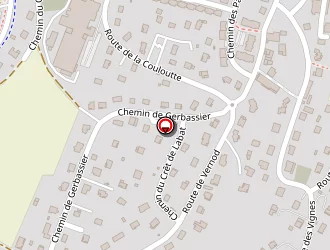 Carte de Roux Roberte à Poisy