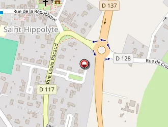 Carte de Coop à Saint-hippolyte