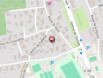 Carte de De Ferrare Catherine à Chatel guyon