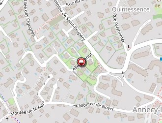 Carte de Céline Tuttino à Annecy