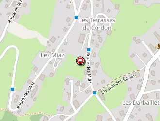 Carte de Hotel De Ville à Cordon