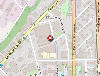 Carte de Cd Basket 74 à Annecy