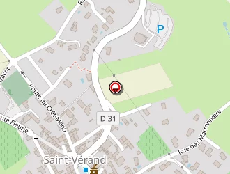 Carte de L'amandier à Saint-vérand