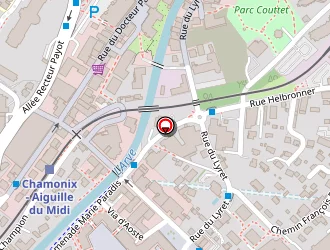 Carte de Axai à Chamonix-mont-blanc