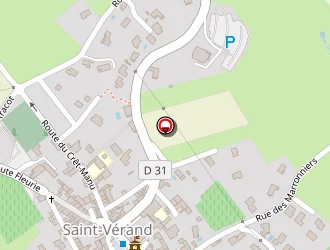 Carte de Griec Orel à Saint-vérand