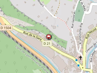 Carte de Terrain De Boules à Tenay