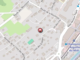 Carte de Mon Chalet Design à Chamonix-mont-blanc