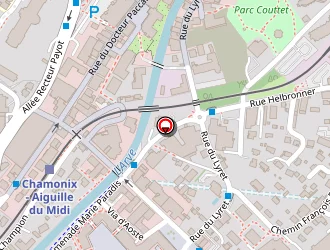 Carte de Berlucoquet à Chamonix-mont-blanc