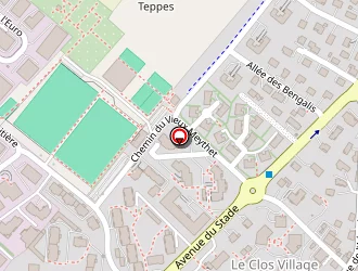 Carte de Pric'coiffure à Meythet