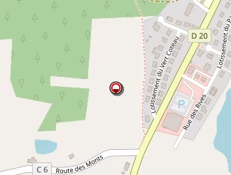 Carte de Super U à Nieul