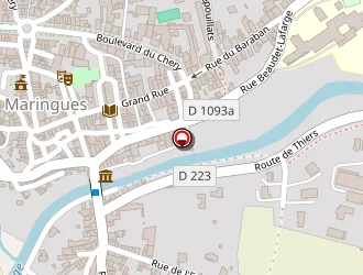 Carte de Au Marengo Fleurs à Maringues