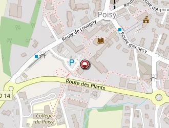 Carte de De Buttet Pierre à Poisy