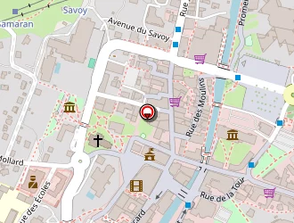 Carte de Cham-van à Chamonix-mont-blanc