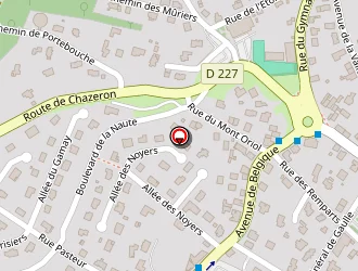 Carte de Brunat Régine à Chatel guyon