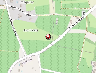 Carte de Bernardin Claude à Lucenay