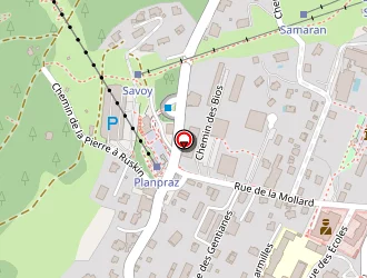 Carte de Chalet Chamonix à Chamonix-mont-blanc