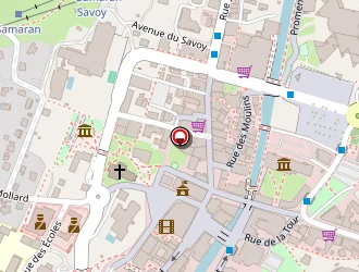 Carte de Mercure Chamonix Centre à Chamonix-mont-blanc