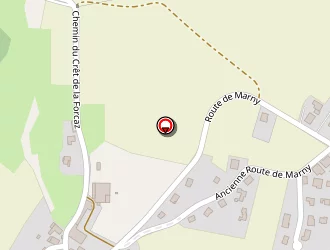 Carte de Duparc Rachel à Poisy