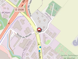 Carte de Clean Car à Meythet