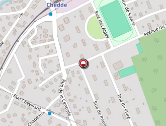 Carte de Refuge De Platé à Passy