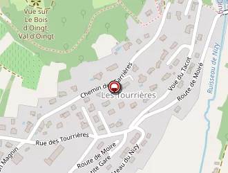 Carte de Mon Repos à Bois-d'oingt (le)