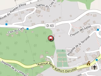 Carte de Oxo Canyoning à Passy