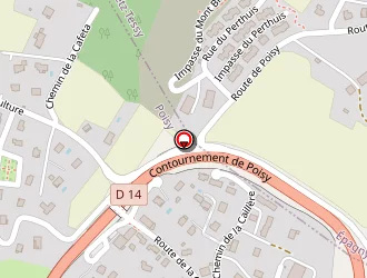 Carte de Godard Emmanuelle à Poisy