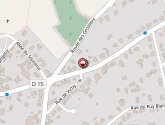 Carte de Garage Des Thermes à Châtelguyon