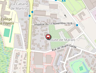 Carte de Vivace à Rochefort