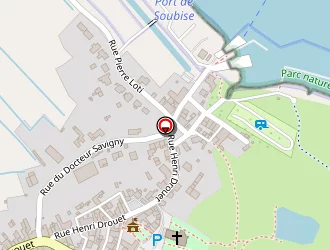 Carte de La Poste à Soubise