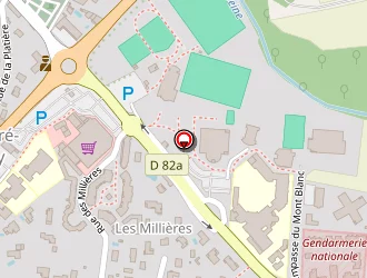 Carte de Centre De Loisirs à Saint-andré-de-corcy