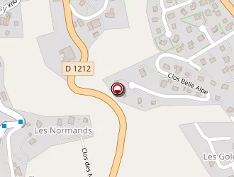 Carte de Ducrey Paysage à Sallanches