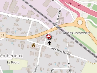 Carte de Lb Agencement à Ambérieux