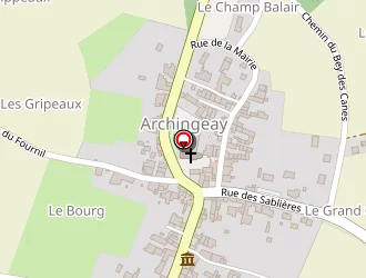 Carte de Zinth De Kentzingen Eric à Archingeay