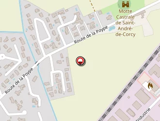 Carte de Eriterre à Saint-andré-de-corcy