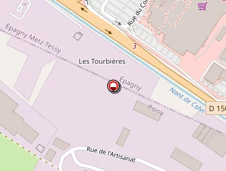 Carte de Arebat à Poisy