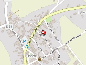 Carte de Malescot Laurent à Tusson