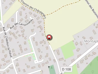 Carte de Ainsiteweb . Com à Villieu-loyes-mollon