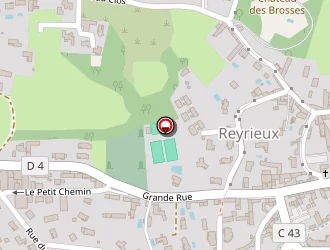 Carte de Prefabrique à Reyrieux